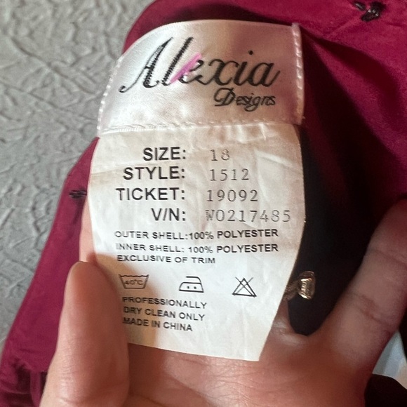 Alexia Designs Size 18 strapless Two Piece Gown Set
- Picture 9 of 13